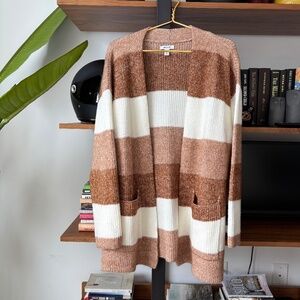 Nine West Women’s Large Chunky Knit Cardigan